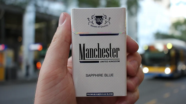 Manchester sapphire blue
